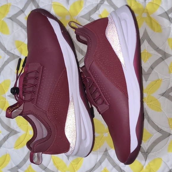clove shoes Shoes - Clove Royal Maroon Limited Edition Nursing Sneakers Size  9 Women's